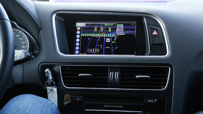Illustration for article titled ​This Autonomous Audi Is About To Drive Itself Across The Country
